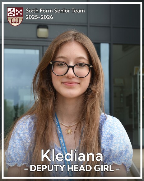2025 09 SFST   2 Deputy Head Girl   Klediana