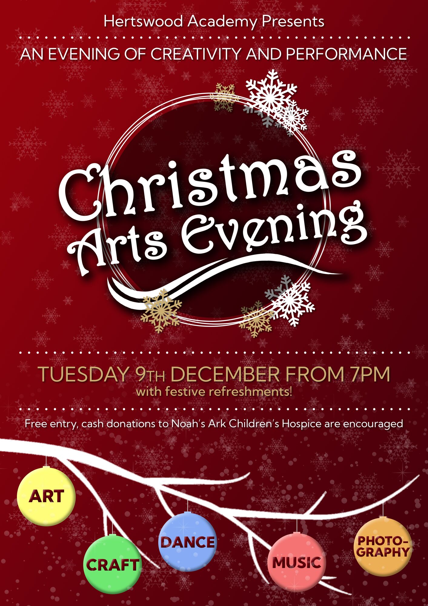 2025 11 Christmas Arts Evening 2025 v3